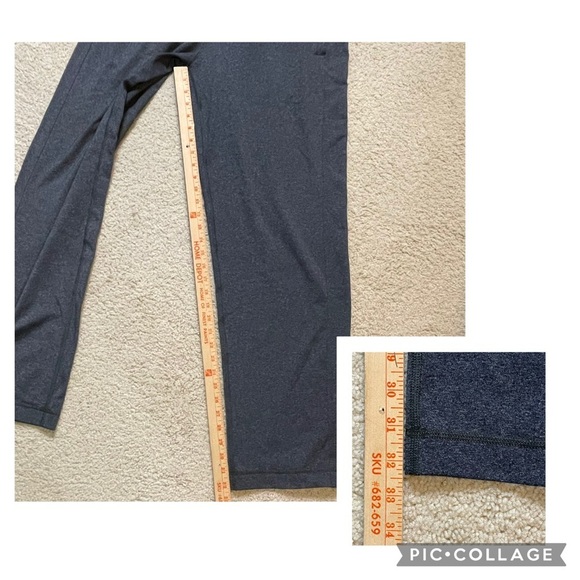 Lululemon Gray Kung Fu Yoga Athleticwear Athleisure Relaxed Loose Fit Pant  Sz L - Picture 14 of 15